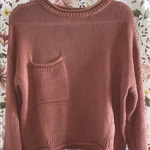 URBAN OUTFITTERS rust colored sweater
